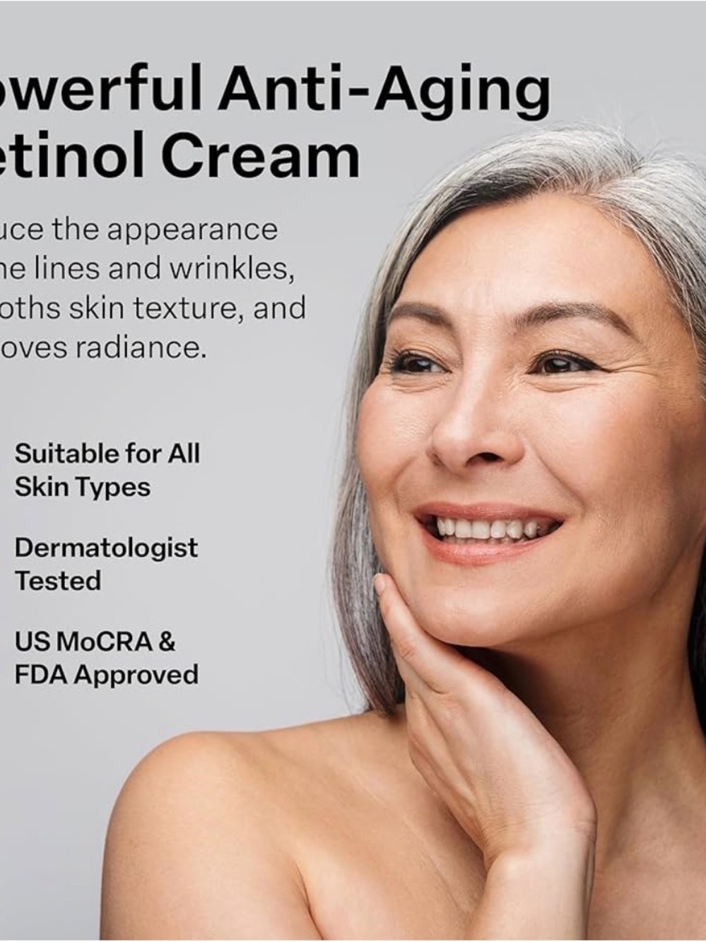 A313 French Retinol Cream with Retinyl Palmitate - White - Picture 4 of 6